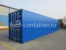 Сухогрузный морской контейнер 40 футов с дополнительными торцевыми дверями высокий (40′ High Cube Double Door | 40′ HCDD) НОВЫЙ Сухогрузный морской контейнер 40 футов с дополнительными торцевыми дверями высокий (40′ High Cube Double Door | 40′ HCDD) НОВЫЙ